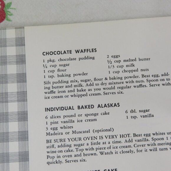 Clock Wise Time Saving Recipes for the Busy Homemaker 1953 by Barbara Gillard - Picture 7 of 10